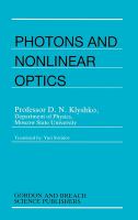 Photons and nonlinear optics /