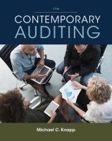 Contemporary auditing : real issues and cases /