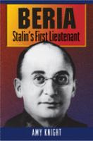 Beria, Stalin's first lieutenant /