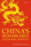 China's remarkable economic growth /