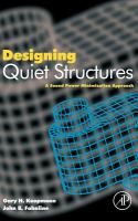 Designing quiet structures : a sound power minimization approach /