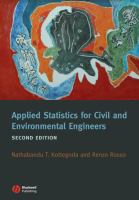 Applied statistics for civil and environmental engineers /