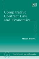 Comparative contract law and economics /