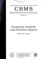 Geometric analysis and function spaces /