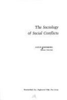 The sociology of social conflicts.