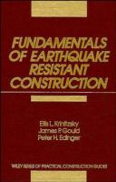Fundamentals of earthquake-resistant construction /