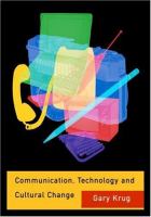 Communication, technology and cultural change /