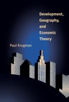 Development, geography, and economic theory /