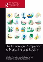The Routledge companion to marketing and society /