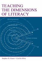 Teaching the dimensions of literacy /