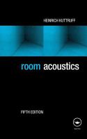 Room acoustics