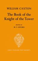 The book of the knight of the Tower /