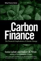 Carbon finance : the financial implications of climate change /