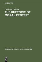 The rhetoric of moral protest : public campaigns, celebrity endorsement, and political mobilization /