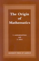 The origin of mathematics /