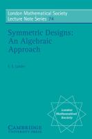 Symmetric designs : an algebraic approach /