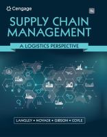 Supply chain management : a logistics perspective /