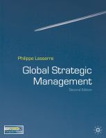 Global strategic management /