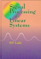 Signal processing and linear systems /