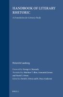 Handbook of literary rhetoric : a foundation for literary study /