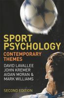 Sport psychology : contemporary themes /