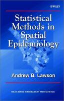 Statistical methods in spatial epidemiology /