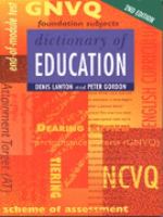 Dictionary of education /