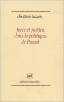Force et justice dans la politique de Pascal /