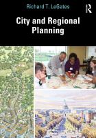 City and regional planning /