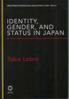 Identity, gender and status in Japan /