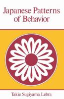 Japanese patterns of behavior /