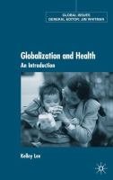 Globalization and health : an introduction /