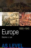 Europe, 1890-1945 /