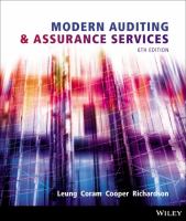 Modern auditing & assurance services /