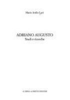 Adriano Augusto : studi e ricerche /