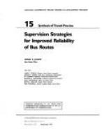 Supervision strategies for improved reliability of bus routes /