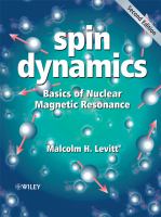 Spin dynamics : basics of nuclear magnetic resonance /
