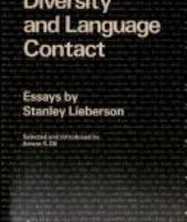 Language diversity and language contact : essays /