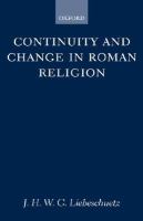 Continuity and change in Roman religion /