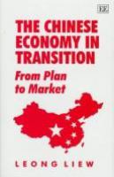 The Chinese economy in transition : from plan to market /