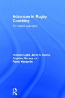 Advances in rugby coaching : an holistic approach /