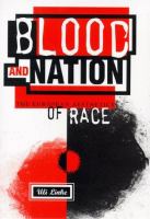 Blood and nation : the European aesthetics of race /