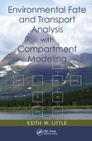 Environmental fate and transport analysis with compartment modeling