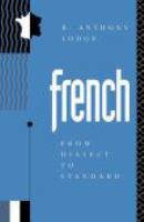 French, from dialect to standard /