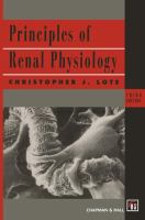 Principles of renal physiology /