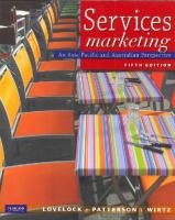 Services marketing : an Asia-Pacific and Australian perspective /