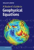A student's guide to geophysical equations /