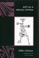 Art as a social system /