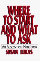 Where to start and what to ask : an assessment handbook /