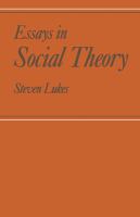 Essays in social theory /